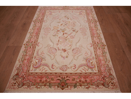 Perserteppich Täbriz 70 Raj 157x100 cm Beige