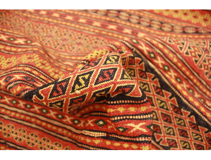 Nomadenteppich Kelim reine Wolle 167x94 cm gestreift