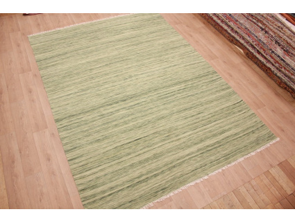 Orientteppich Kelim Wollteppich 350x250 cm Gestreift