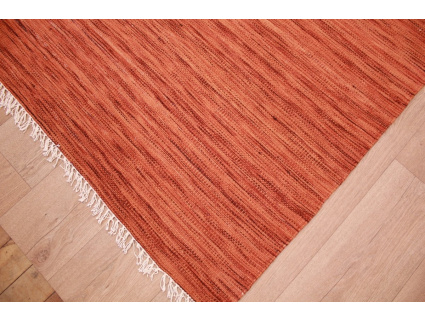 Orientteppich Kelim Wollteppich 350x250 cm Gestreift