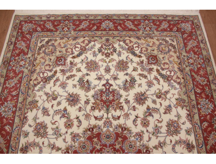 Perserteppich "Maschhad" Orientteppich mit Seide 300x200 cm