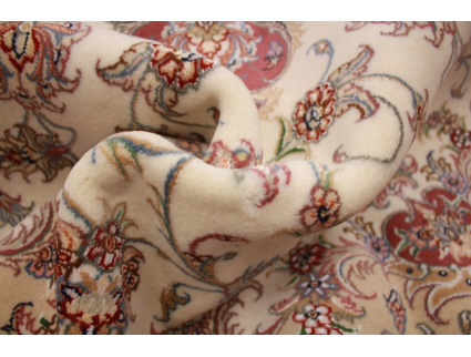 Perserteppich "Maschhad" Orientteppich mit Seide 300x200 cm