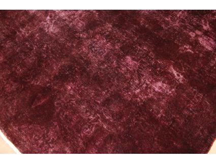 Vintage Teppich moderner Orientteppich 289x202 cm Lila