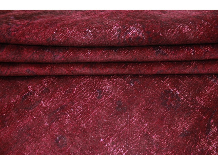 Moderne Vintage Teppich in lila 402x294 cm 