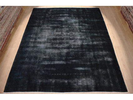 Vintage Orient Teppich modern 398x304  Blau