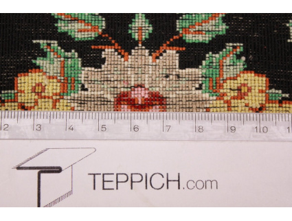 Seidenteppich Ghom 120x78 cm