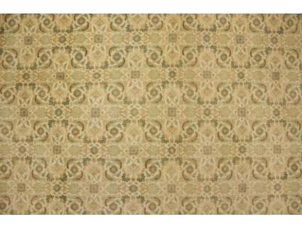 Perserteppich Täbriz Mahi  mit Seide 315x215 cm Beige