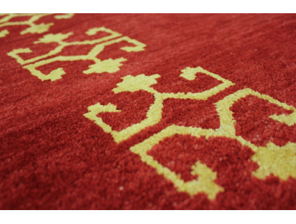 Orientteppich Loribaft Schurwolle & Seide 201x140cm