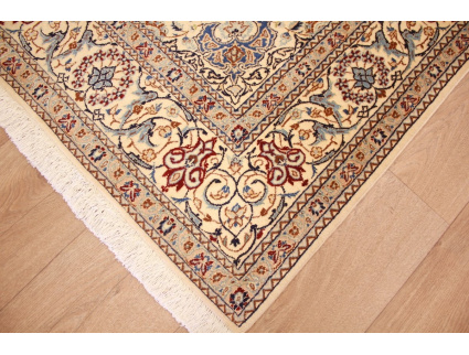 Persian carpet Nain 6la with Silk 207x130 cm
