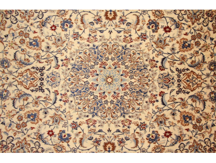 Persian carpet Nain 6la with Silk 207x130 cm