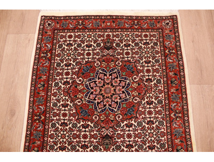 Perser Teppich Bidjar Läufer mit Seide 218x83 cm