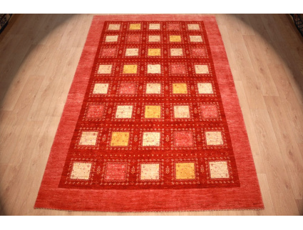 Nomadenteppich Perserteppich Loribaft 300x193 cm Rot