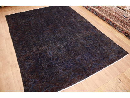 Vintage Teppich moderner Orientteppich 405x300 cm Lila