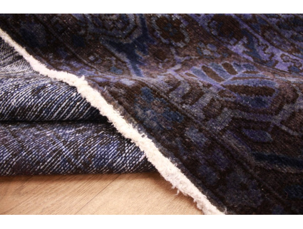 Vintage Teppich moderner Orientteppich 405x300 cm Lila