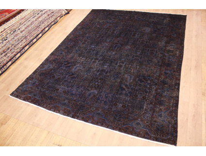 Vintage Teppich moderner Orientteppich 405x300 cm Lila