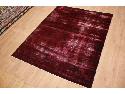 Vintage Teppich moderner Orientteppich 282x222 cm Rot