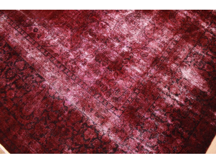 Vintage Teppich moderner Orientteppich 282x222 cm Rot