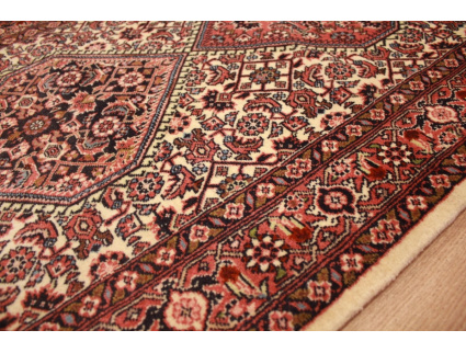 Perser Teppich Bidjar Läufer mit Seide 171x81 cm