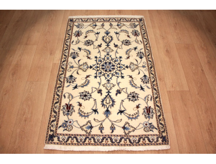 Persian carpet Nain 142x89 cm Beige