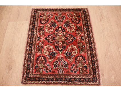 Perserteppich Sarough Orient Teppich 80x60 cm Rot