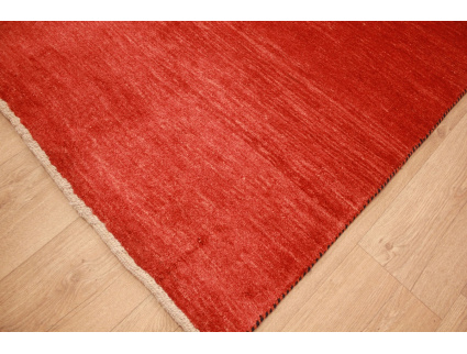 Perser Teppich Gabbeh wollteppich 239x169 cm Rot
