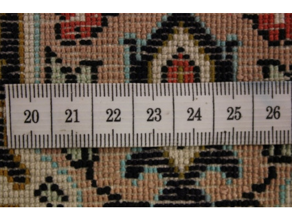 Alter Seidenteppich Ghom 316x206 cm 